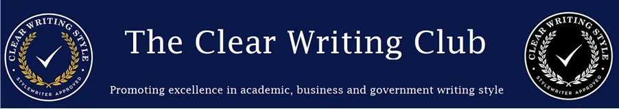 Clear writing club ambassadors